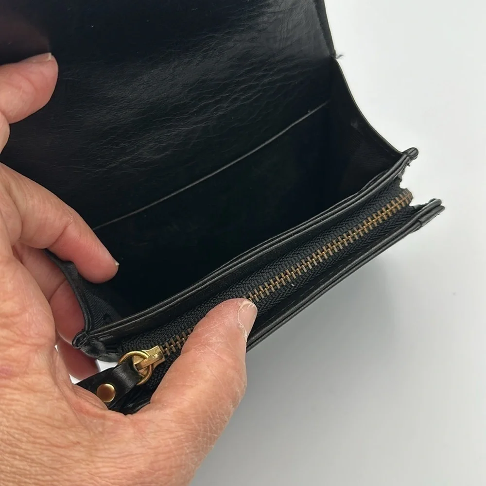 Juicy Couture Black Leather Wallet